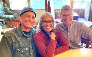 On our December, “Ice Road Truckers” rendition hauling a 30’ cattle hauler from Laguna Beach to Kalispell, we got very lucky and met for lunch with Susan in Utah.
